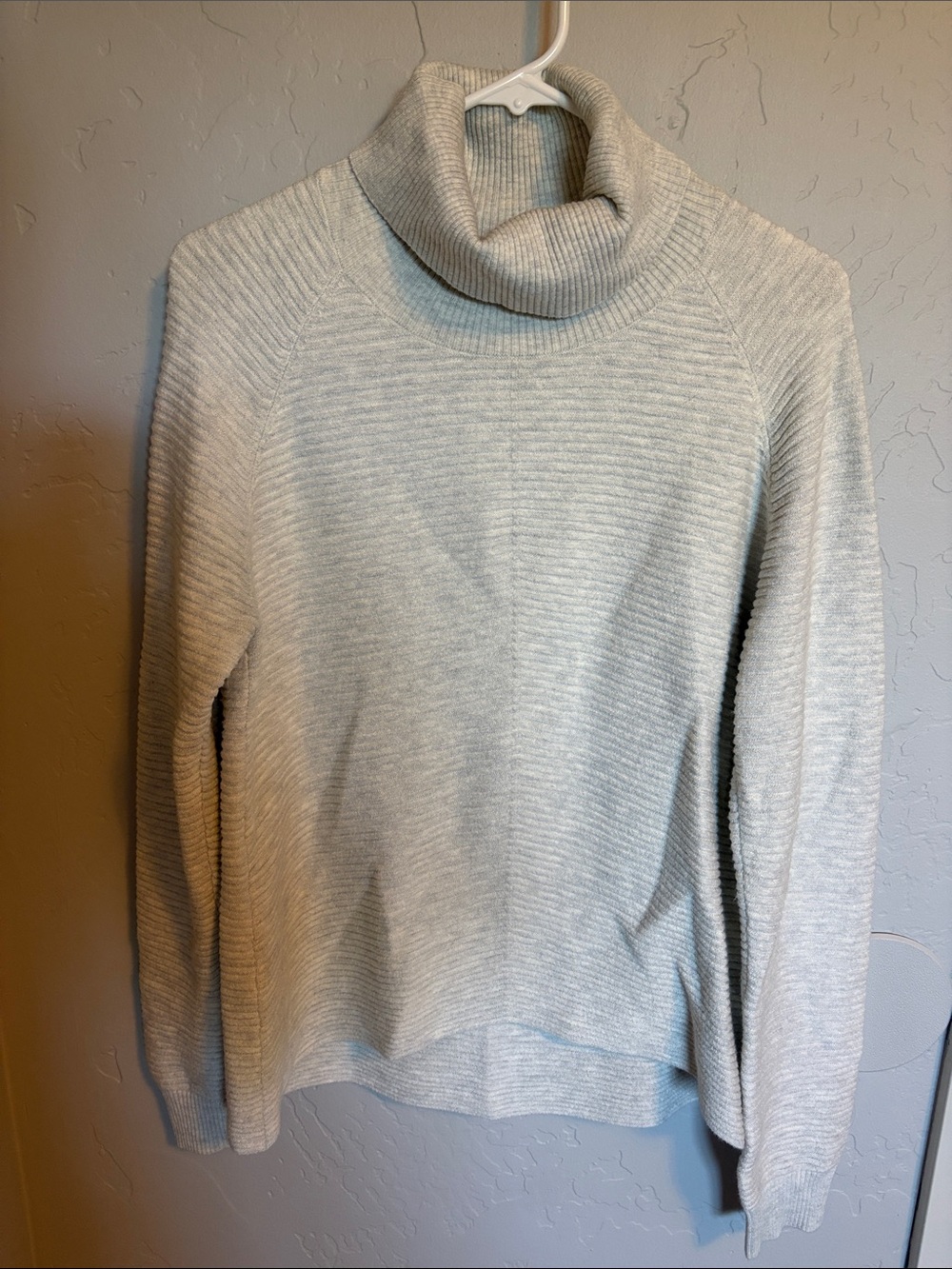 Kuhl Light Gray Cowl Neck Sweater